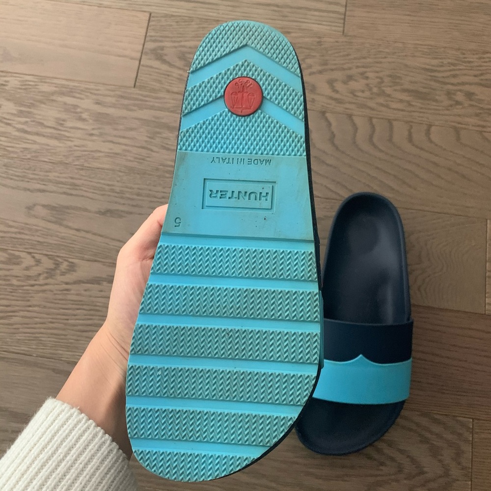 Hunter Blue Slides - Picture 4 of 4